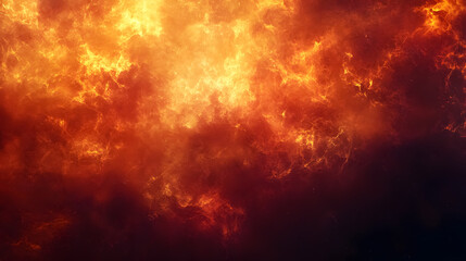 Fiery background symbolizing intense heat or inferno