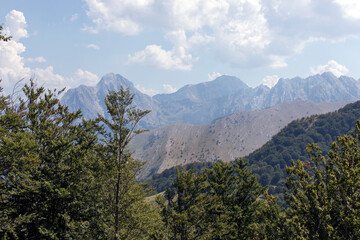 A nice landscape in Apuan alps