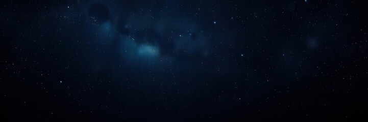 Obraz premium Night sky filled with sparkling stars against a black backdrop, abstract, beauty, night