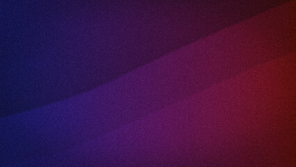 Abstract 4K background with a smooth blend of deep purple, violet, and rich red hues. The grainy...