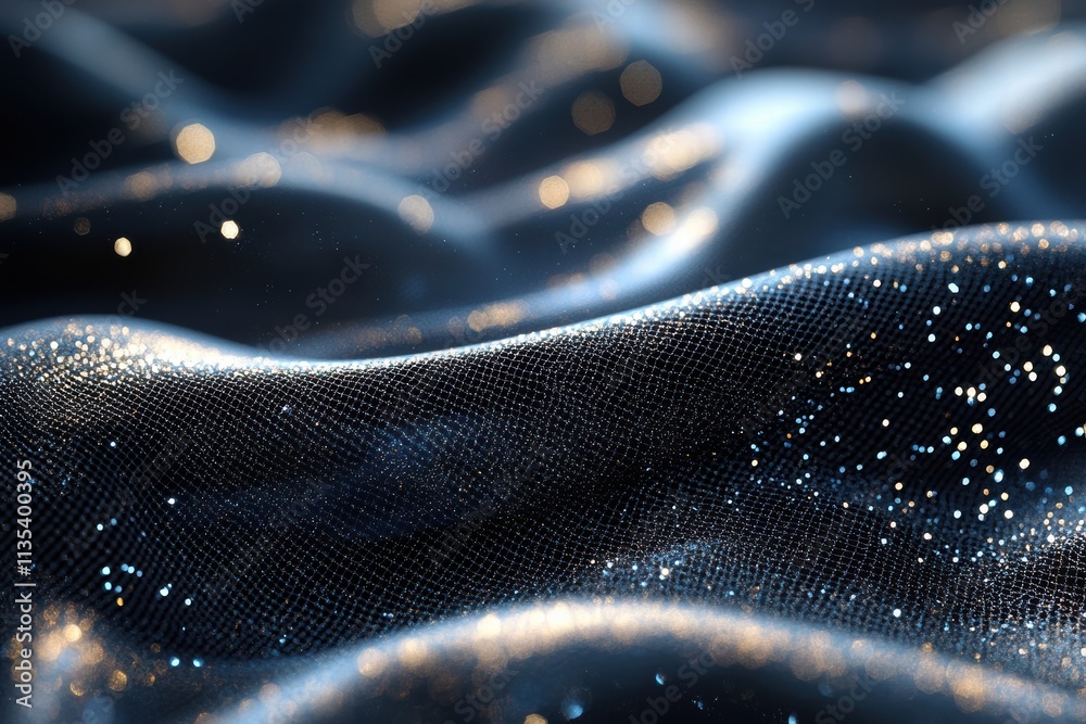 Poster elegant mesh background with subtle shadows and shimmering highlights in a calm setting
