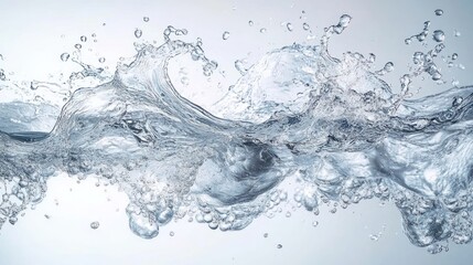Abstract water splash.