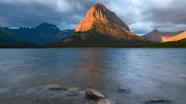 Glacier National Park Sunrise Timelapse