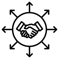 External Collaboration icon