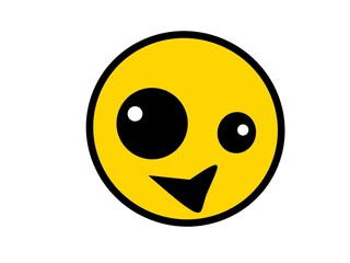 Fototapeta premium smiley face icon
