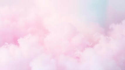 Fuzzy pink blue yellow gradient background resembling cotton candy, calm, artistic