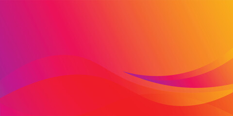 Abstract orange banner background. Graphic design banner pattern background template with dynamic curve shapes. vektor