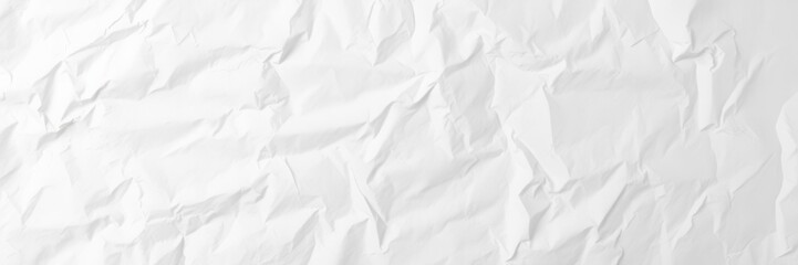 Obraz premium A close-up shot of a crumpled white paper sheet on a textured surface, wrinkled, sheet, macro