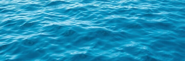 Obraz premium Blue water wave texture with a soothing and flowing pattern, perfect for backgrounds, overlays, and designs, ripple, wave, blue