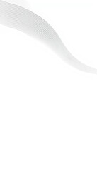 Serenity in Motion A Dance of Gentle Curves on a Crisp Canvas