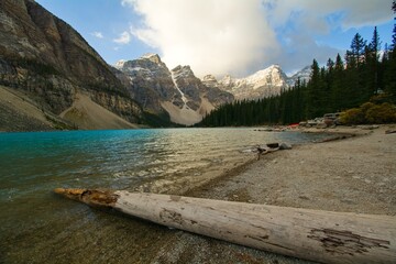 View to the Morain lake Canada