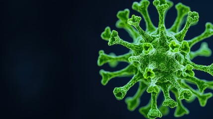 Analyzing virus spread global context scientific article dark background close-up view pandemic concept