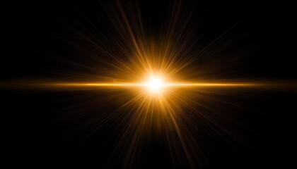 glowing abstract sun burst with digital lens flare. can your adjust the color of the light rays using adjustment layer like Gradient Selective Color, and create sunlight, optical flare