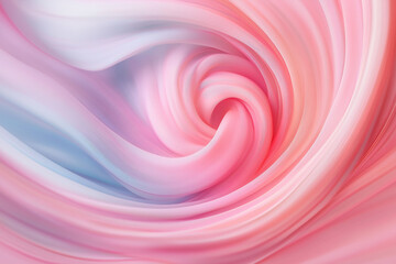 Obraz premium Abstract swirl of pink and blue colors. Fluid art concept.