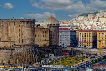 Obraz premium Castel Nuovo in Naples