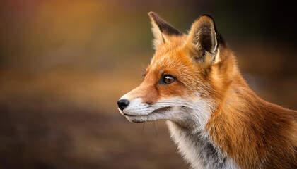Obraz premium Close-Up of a Fox