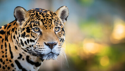 Obraz premium Close-Up of a Jaguar