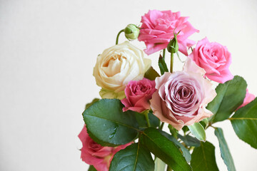 カラフルな花束