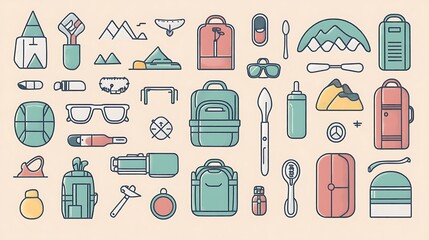 Creative Vector Artwork Featuring Bold Colors and Modern Abstract Design