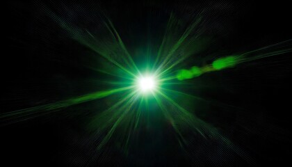 Lens Flare light over Black Background. Easy to add overlay or screen filter over Photos texture 