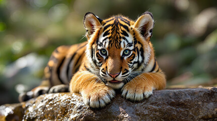 portrait of a cub  tiger