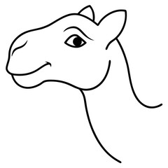 Camel Head High Quality Vector Illustrations and Graphics for Creative Projects