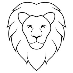 lion head mascot