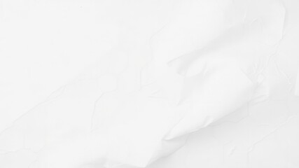 Obraz premium Close-up shot of white paper texture background with subtle creases and folds, texture-gradient, smooth, creases