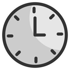 Time Picker  Icon Element For Design