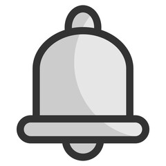 Notification Bell  Icon Element For Design