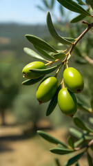 Fototapeta premium Harvest of Picholine Olives