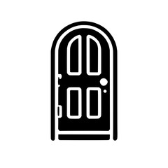 Arched Door Icon 