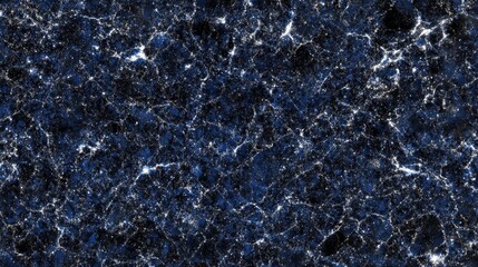 Obraz premium Dark Cosmic Texture with Starry Patterns in Deep Blue Background