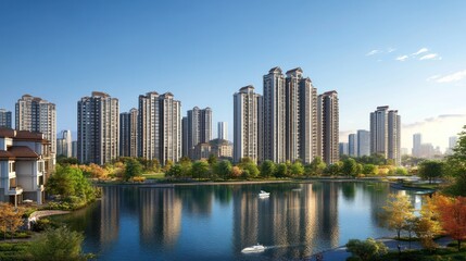 Modern Waterfront Apartments: Luxury Living by the Lake