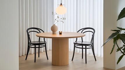 Minimalist Dining Corner  Timeless Elegance