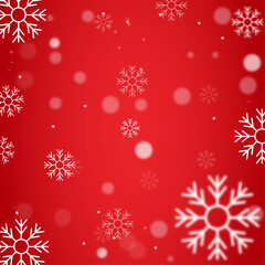 Christmas snowflake background