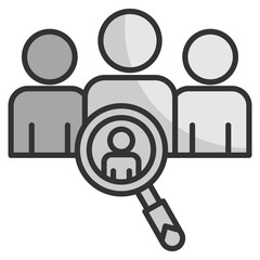Stakeholder Identification  Icon Element For Design
