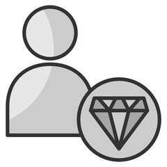 Customer Lifetime Value  Icon Element For Design