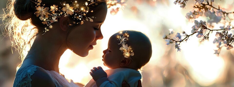 Motherhood journey - heartfelt reflection on pregnancy, sacred bond between mother and child, encompassing love, loss, healing, family joy, maternal beauty, role of medical care.
