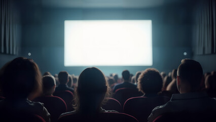 Theater Audience Watching a Performance