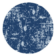 青　円　和紙　アイコン