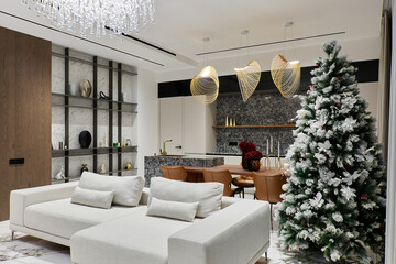 interior design. interior photography of an apartment for rent. One-room apartment with a simple and cozy design. High quality photo