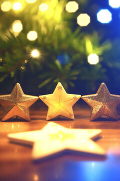 a diy new year star project featuring beautifully crafted stars with glit