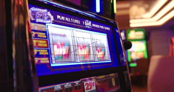 Experience the thrilling atmosphere of the casino with its dazzling slot machines, where the excitement of potential jackpots and big wins creates unforgettable entertainment and fun