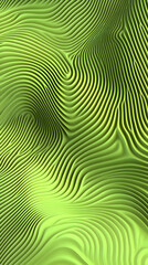 Fototapeta premium Abstract 3D Green Wave Background