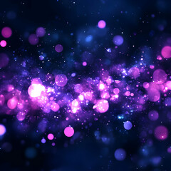 Abstract Background Purple and Blue Glow