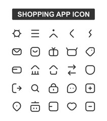cool shopping app icon design