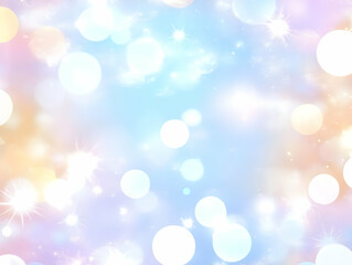 Obraz premium Pastel Bokeh Background Illustration