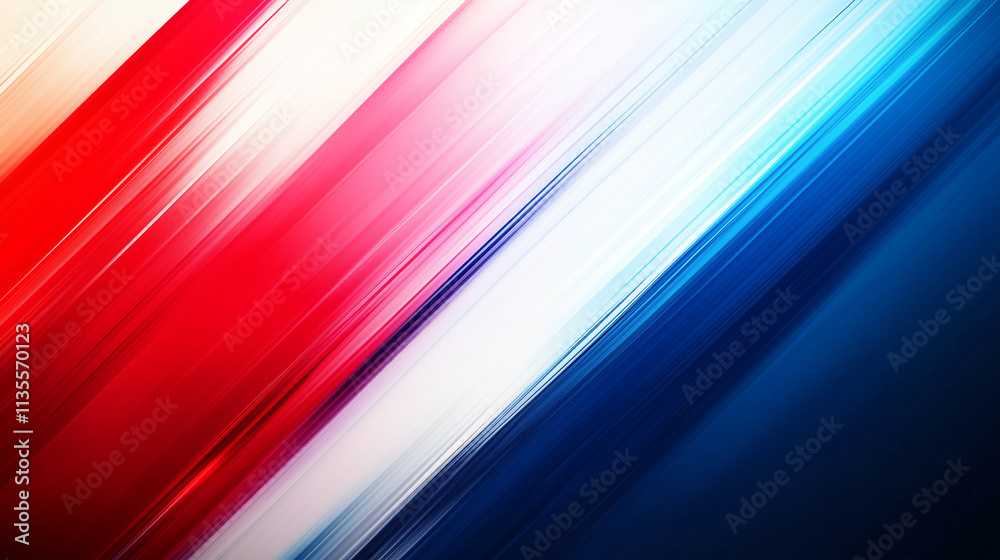 Poster Dynamic abstract gradient background with vibrant colors and geometric shapes, perfect for modern presentations, websites, and banners. High-resolution vector illustration featuring bold stripes and i