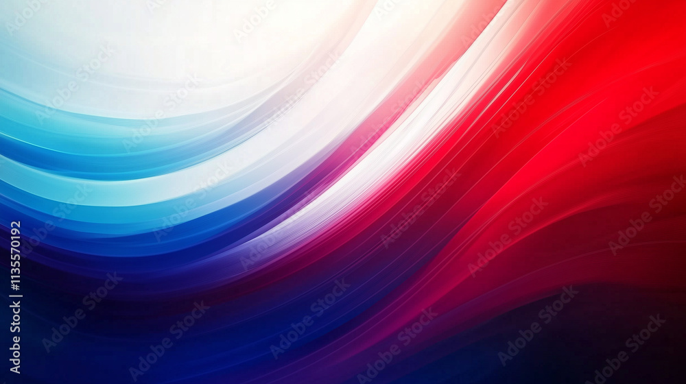 Poster Dynamic abstract gradient background with vibrant colors and geometric shapes, perfect for modern presentations, websites, and banners. High-resolution vector illustration featuring bold stripes and i